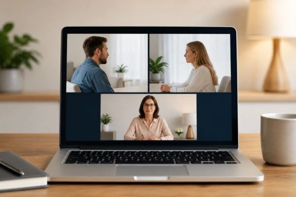 Image of online shuttle mediation Redditch